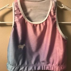 Gold sheep top Sz Medium